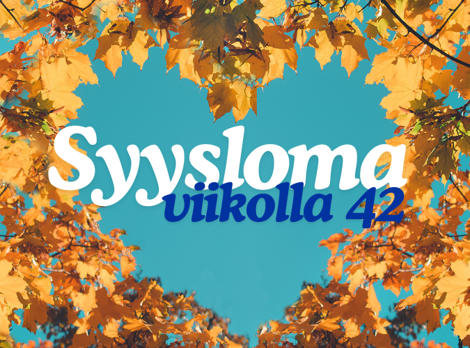 syysloma viikolla 42