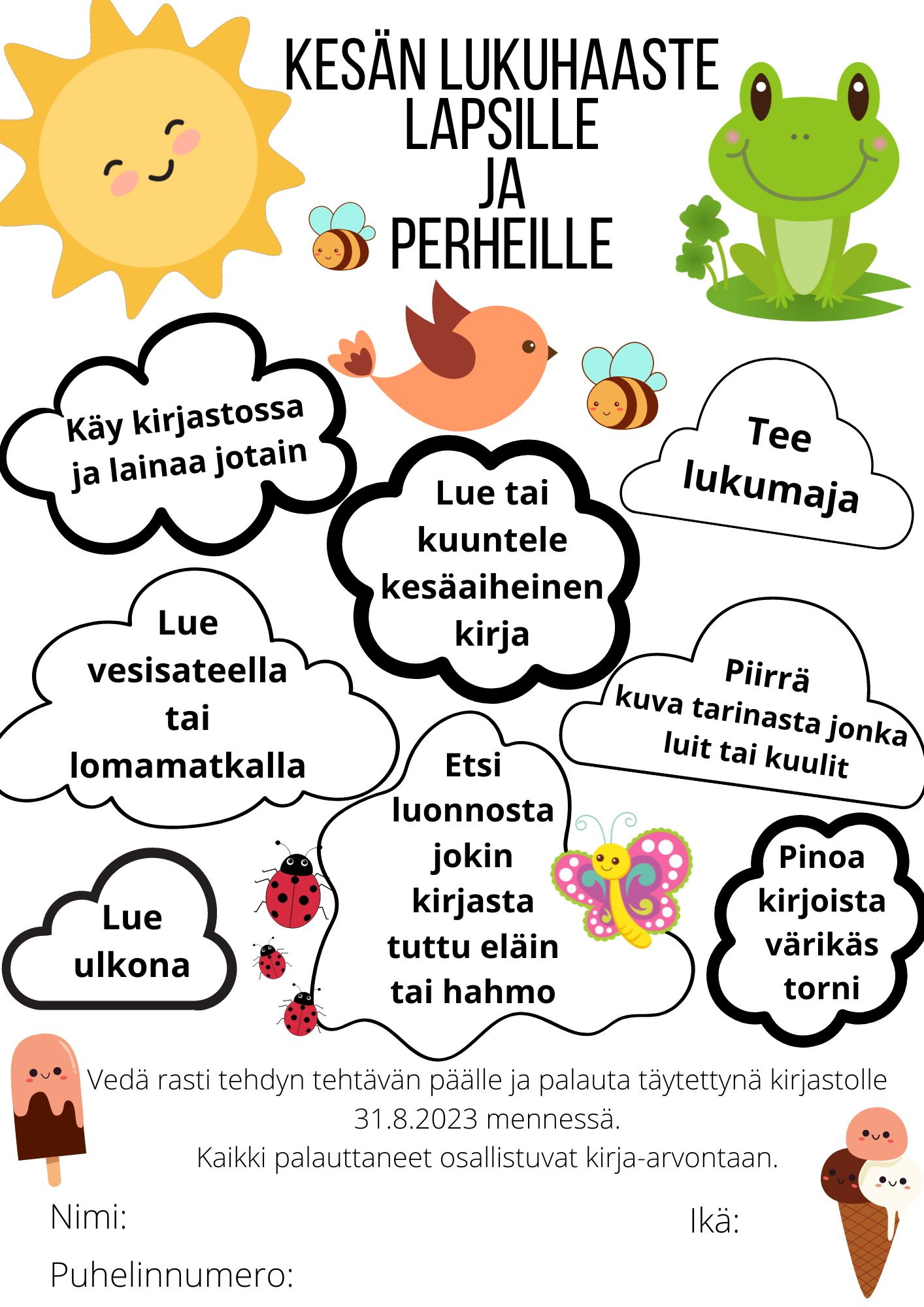 Kes n 2023 Lukuhaaste Lapsille Ja Perheille Lapuan Kaupunginkirjasto kes-n-2023-lukuhaaste-lapsille-ja-perheille-lapuan-kaupunginkirjasto