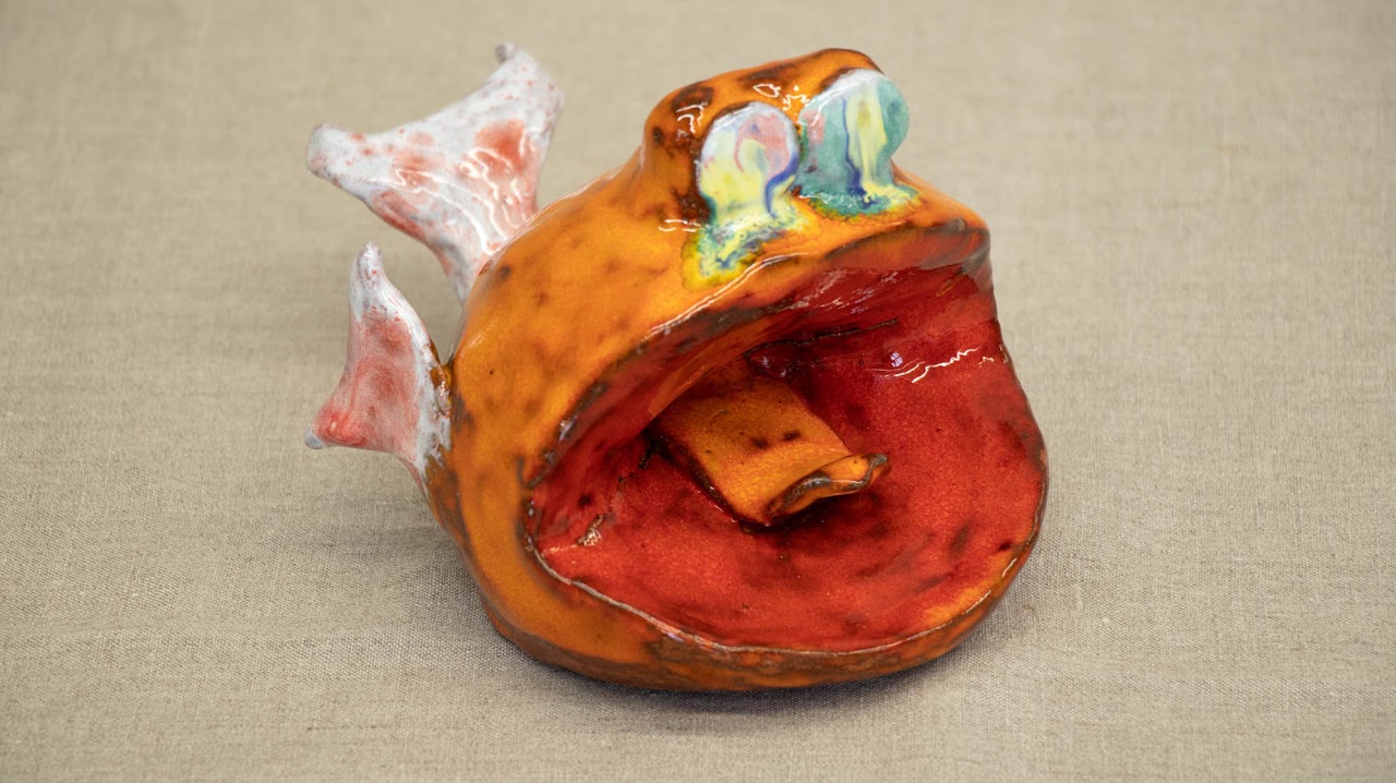 Savesta valmistettu kala