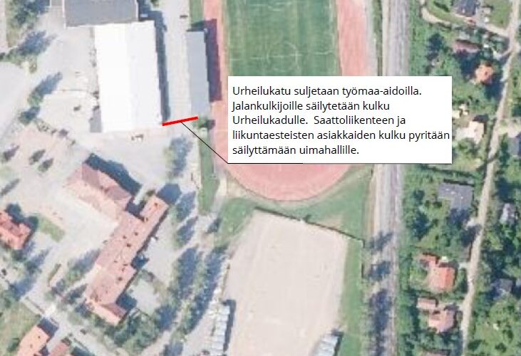 Aluekartta suluilla.